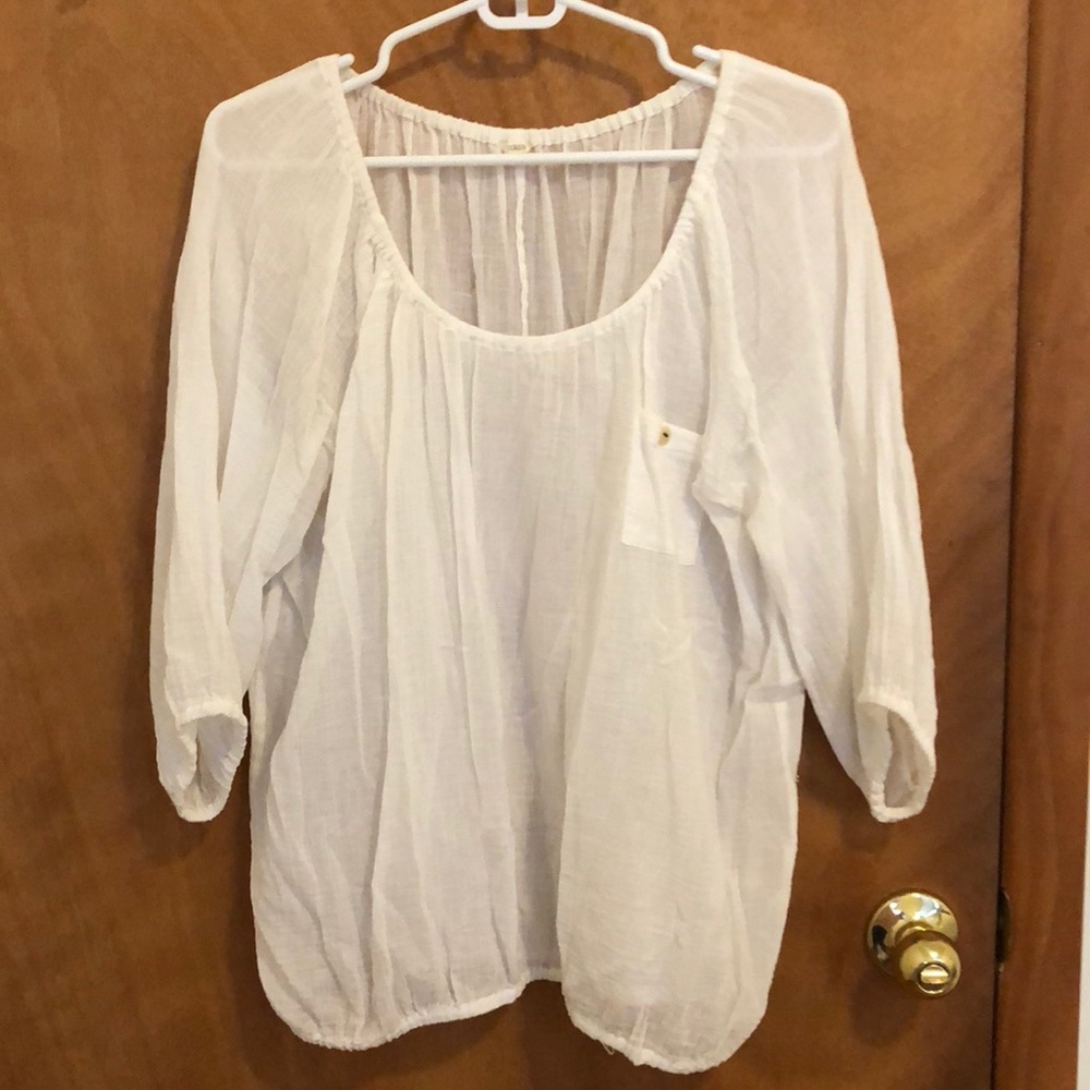 J.Crew Linen Blouse